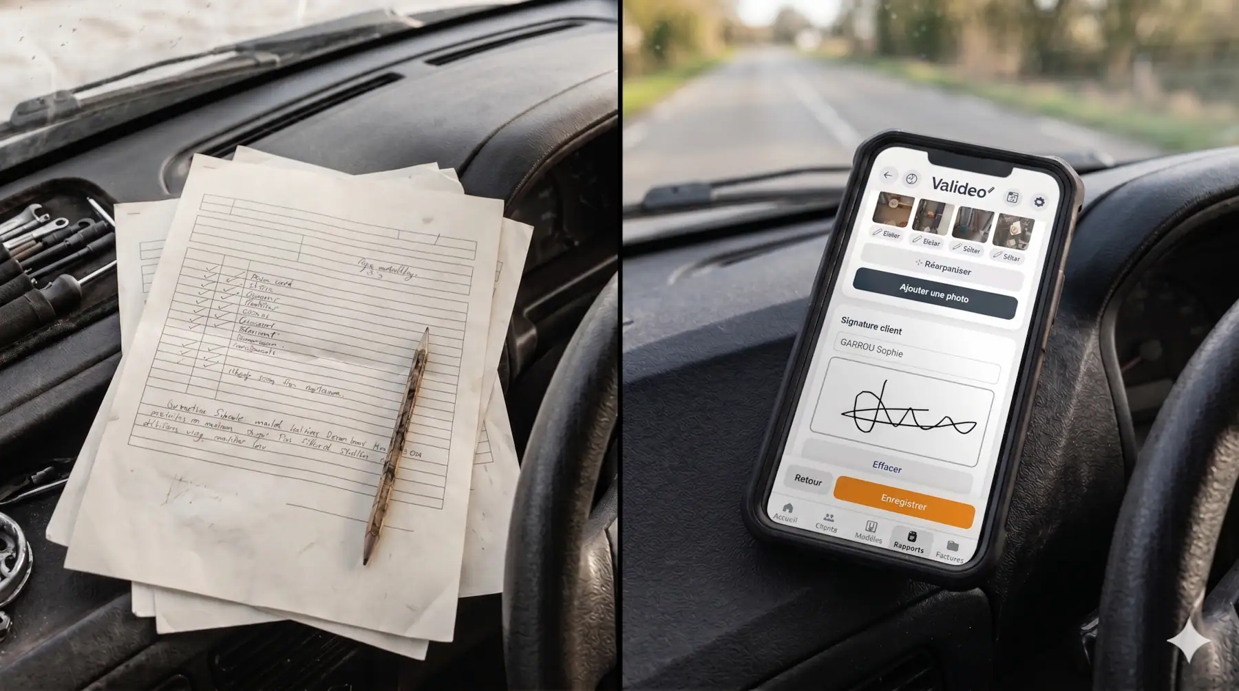 Rapport d'intervention sur papier ou sur téléphone : ce que ça change vraiment pour un artisan